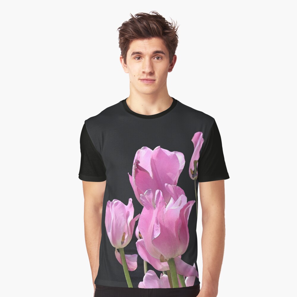 Tulips in the pink Graphic T-Shirt