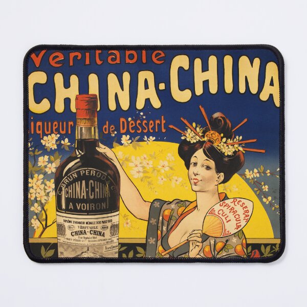 Item preview, Veritable CHINA CHINA Liqueur De Dessert 1902 France Alcohol Poster Ad by Eugene Oge designed and sold by retroposters.