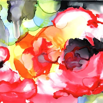 Artwork thumbnail, Abstract Roses by tuyetstudio