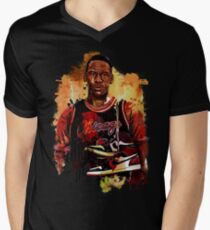 MJ sneakers Men's V-Neck T-Shirt