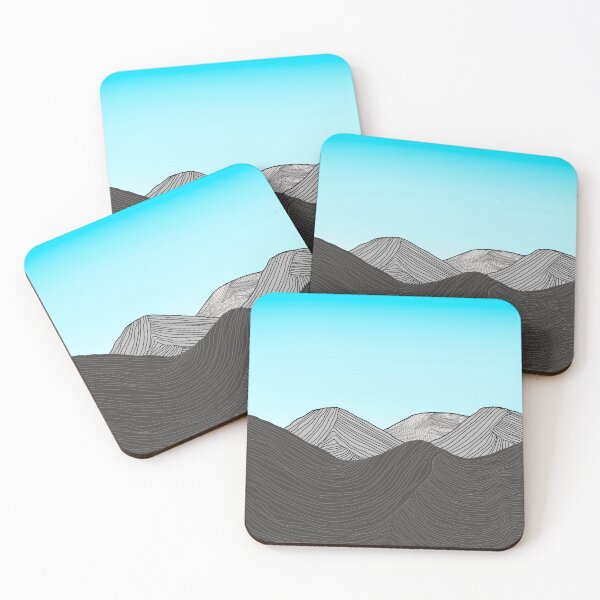 Item preview, Mountains- optical illusion designed and sold by Blissful Brushes.