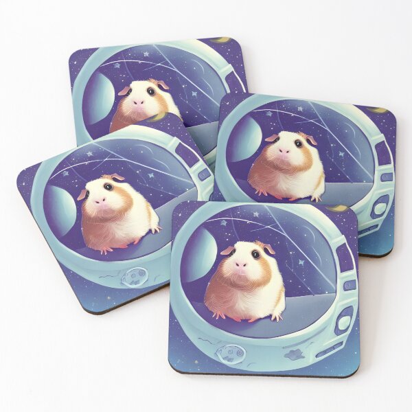 Item preview, Copy of Guinea Piggy in Space 5 - Funny Cute Guinea Pig - Guinea Pigs Adventures designed and sold by Aniyah.