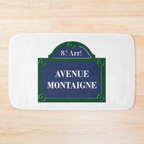 Item preview, Panel Avenue Montaigne 8th Arrondissement Paris designed and sold by BubbleManShop.