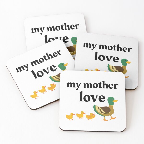 Item preview, Love Mama Duck,mother love duck        designed and sold by EmeraldSho.