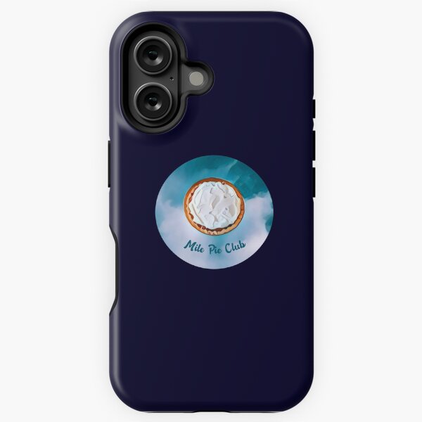 Mile Pie Club Round iPhone Tough Case