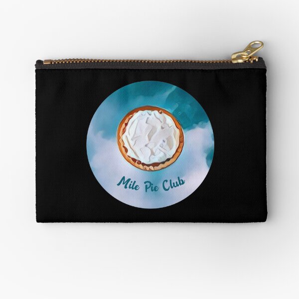 Mile Pie Club Round Zipper Pouch