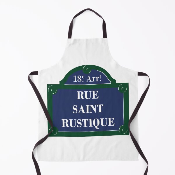 Item preview, Panel Rue Saint Rustique 18th Arrondissement Paris designed and sold by BubbleManShop.