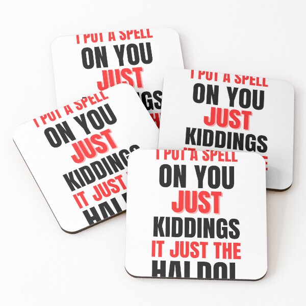 Item preview, I put A spell on you just kiddings It Just The Haldol Essential T-Shirt designed and sold by redpalaceark.