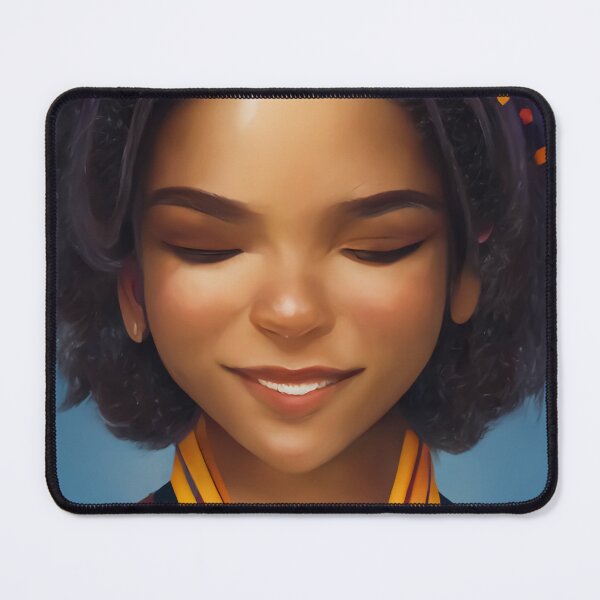 Item preview, Anime smile character | Anime Portrait designed and sold by LenaKiagia.