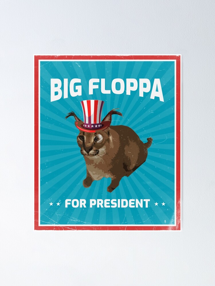 Big Floppa tax fraud Funny memes | Art Board Print