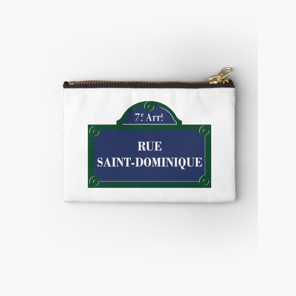 Item preview, Panel Rue Saint Dominique 7th Arrondissement Paris designed and sold by BubbleManShop.