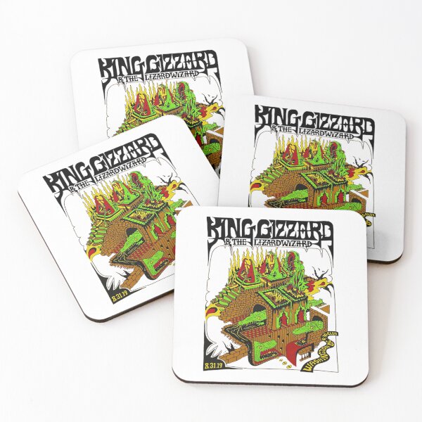 Item preview, Sketches of Brunswick East King Gizzard And The Lizard Wizard Rock designed and sold by MaxyWilkinson.