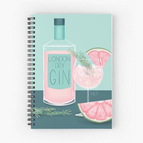 Artikelvorschau, Gin Tonic mit Rosmarin und Grapefruit entworfen und verkauft von Vicki Dunlop.