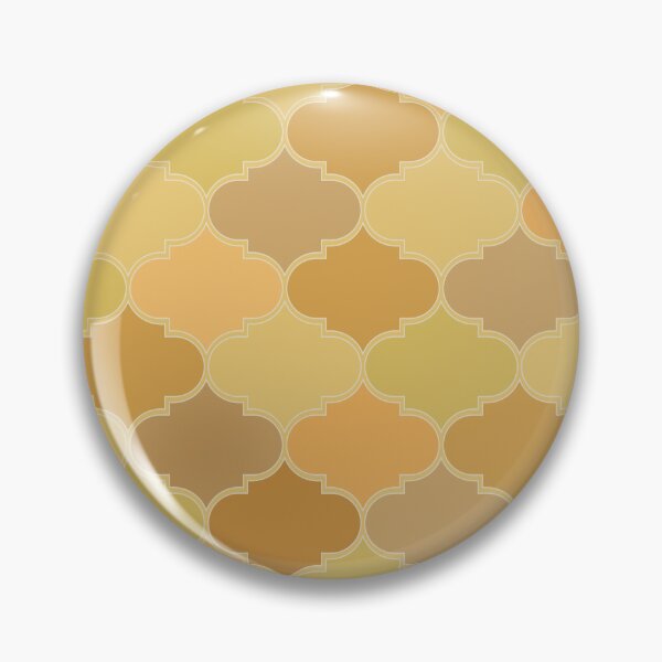 Item preview, Moroccan trellis pattern - warm yellows designed and sold by k9printart.