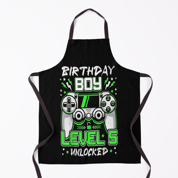 Item preview, 5 Year Old Video Games Gaming Level 5 Unlocked Birthday Boy Gifts designed and sold by beunique5.