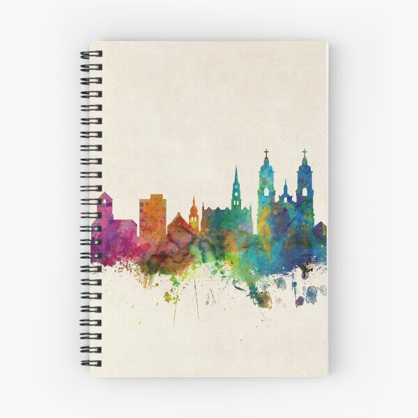 Artikelvorschau, St. Gallen Schweiz Skyline entworfen und verkauft von ArtPrints.