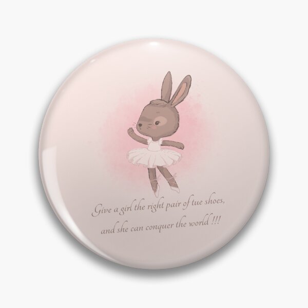 Item preview, Bunny Ballerina Dancing II...Give a girl the right pair of tue shoes, and she can conquer the world !!! designed and sold by M-Infinite.