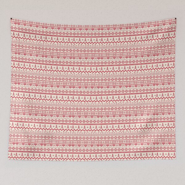 Item preview, Red Christmas Pattern designed and sold by StyleClub100.