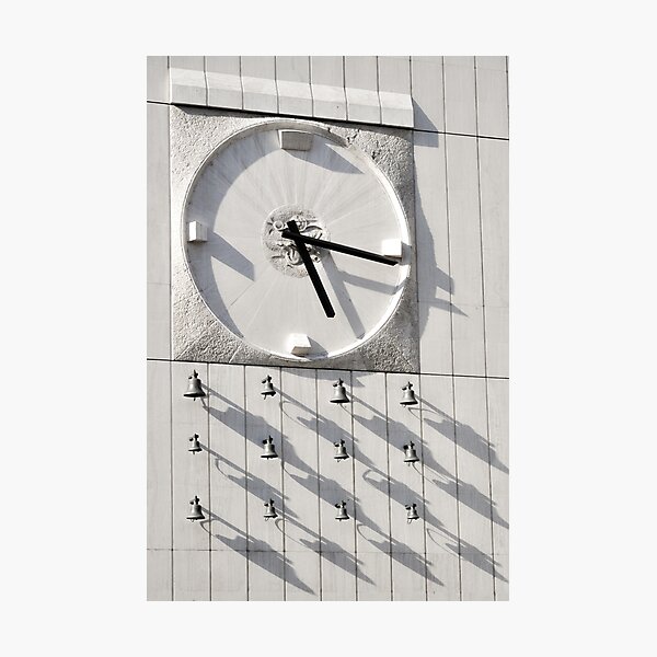 Bratislava clock Photographic Print