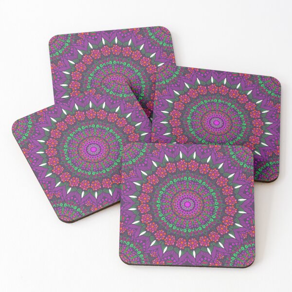 Item preview,  Mandala Vintage Flower Bohemian Pastel Art Colorful Paisley  designed and sold by HomeCoquette.