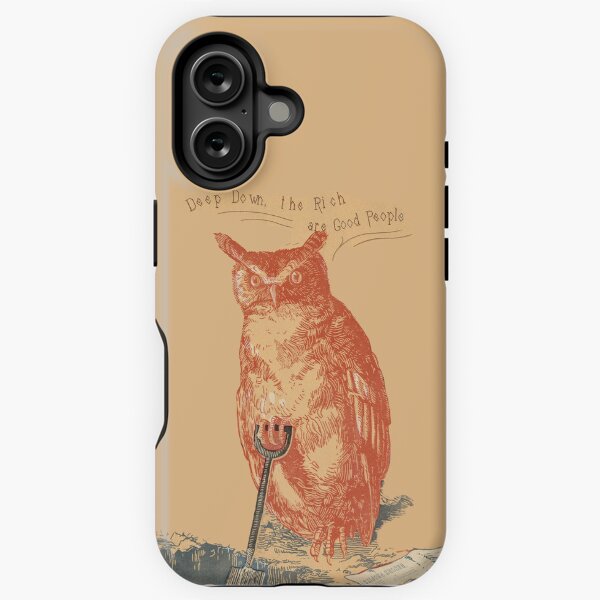 Item preview, Tief im Inneren sind die Reichen gute Menschen ... designed and sold by Loki Propagandart.