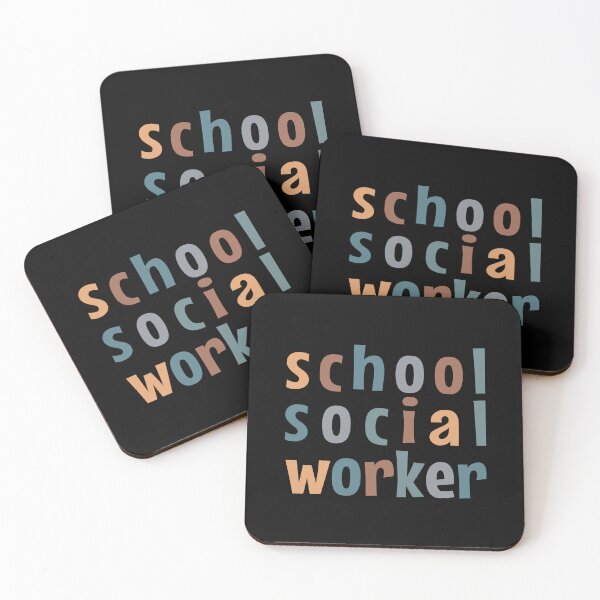 Item preview, School Social Worker | MSW LSW LCSW Social Worker | School Social Worker designed and sold by MOONINSPIRATION.