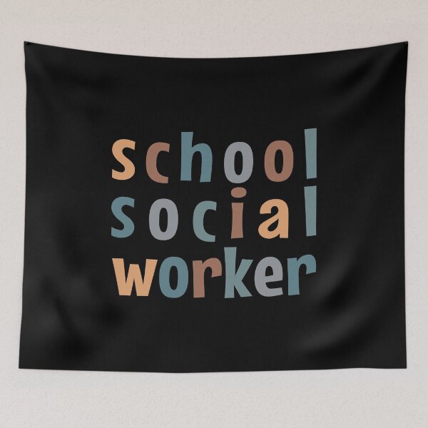 Item preview, School Social Worker | MSW LSW LCSW Social Worker | School Social Worker designed and sold by MOONINSPIRATION.