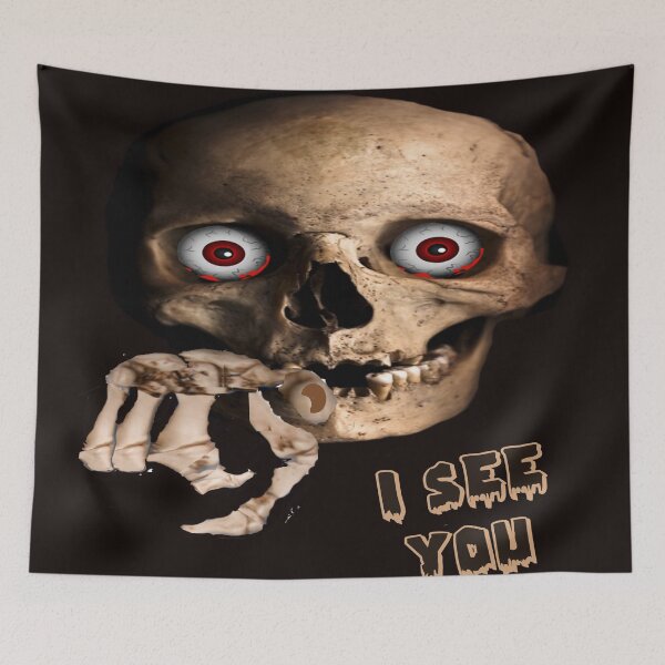 Item preview, I SEE YOU - SKELETON  designed and sold by Tim Forder.