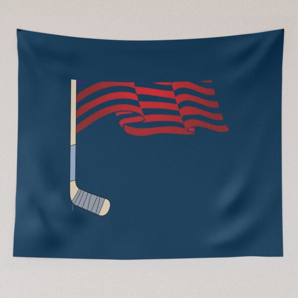 Item preview, Hockey American Flag, Make Hockey Violent Again    designed and sold by RisteskiStore.