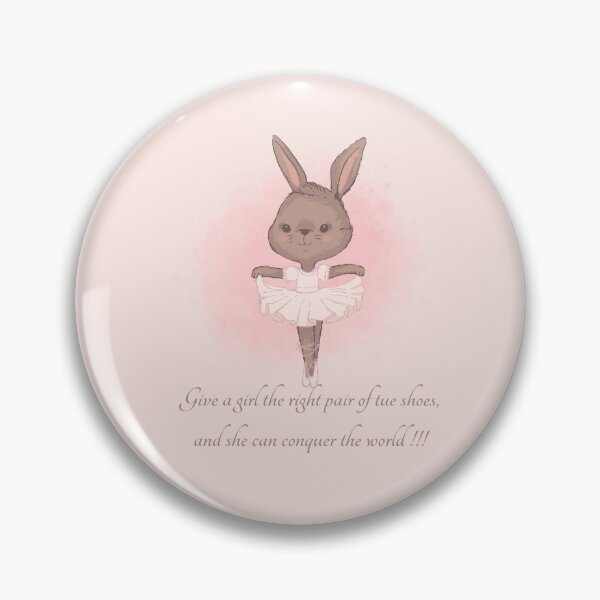Item preview, Bunny Ballerina Dancing III...Give a girl the right pair of tue shoes, and she can conquer the world !!! designed and sold by M-Infinite.
