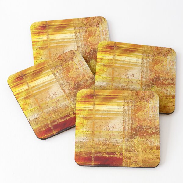 Item preview, Burnt Amber and Ochre Abstract designed and sold by k9printart.