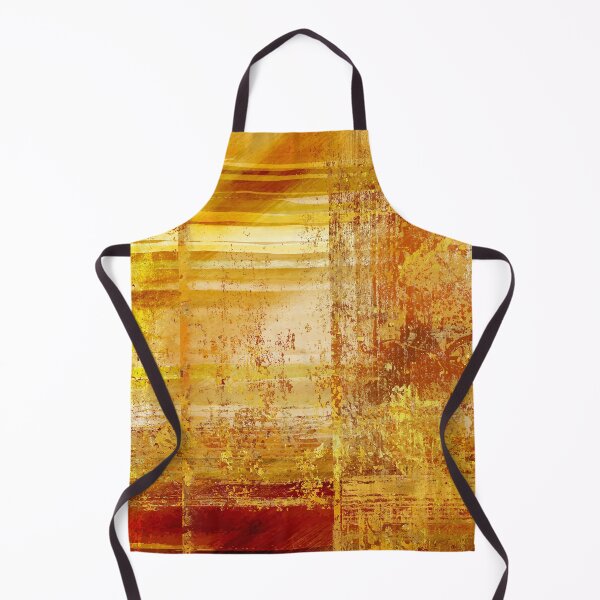 Item preview, Burnt Amber and Ochre Abstract designed and sold by k9printart.