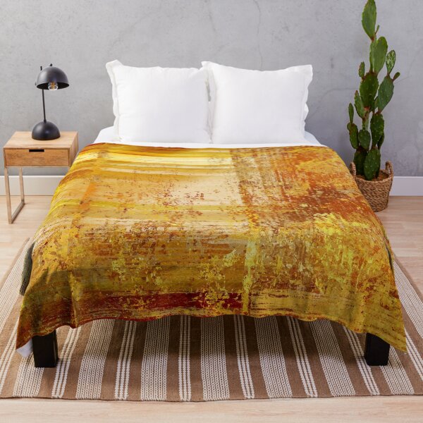 Item preview, Burnt Amber and Ochre Abstract designed and sold by k9printart.