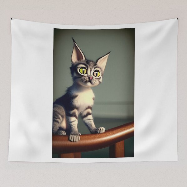 Item preview, Curious Kitten designed and sold by zorropriest.