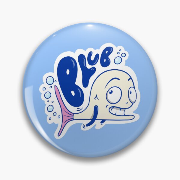 Artikelvorschau, Ein Fisch macht Blub entworfen und verkauft von cartoonalarm.