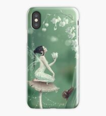 Lily of the Valley Flower Fairy iPhone Case/Skin
