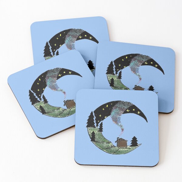 Item preview, Cabin under the Stars designed and sold by IsabellaCarr.