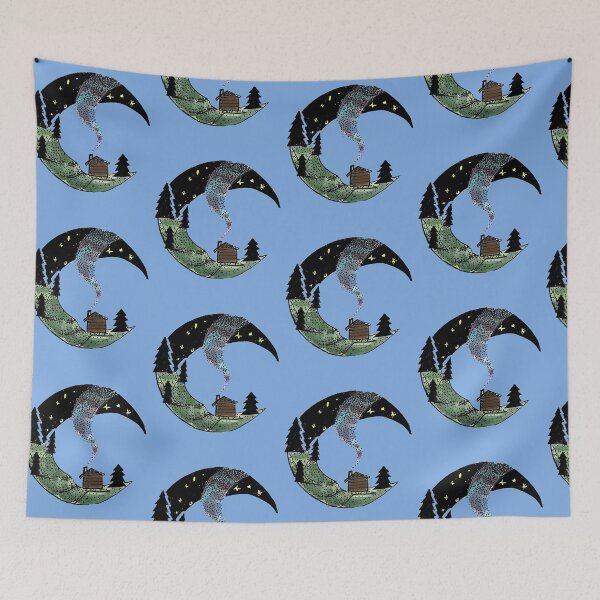 Item preview, Cabin under the Stars designed and sold by IsabellaCarr.
