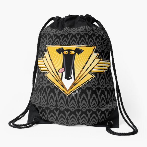 Derp Deco Drawstring Bag