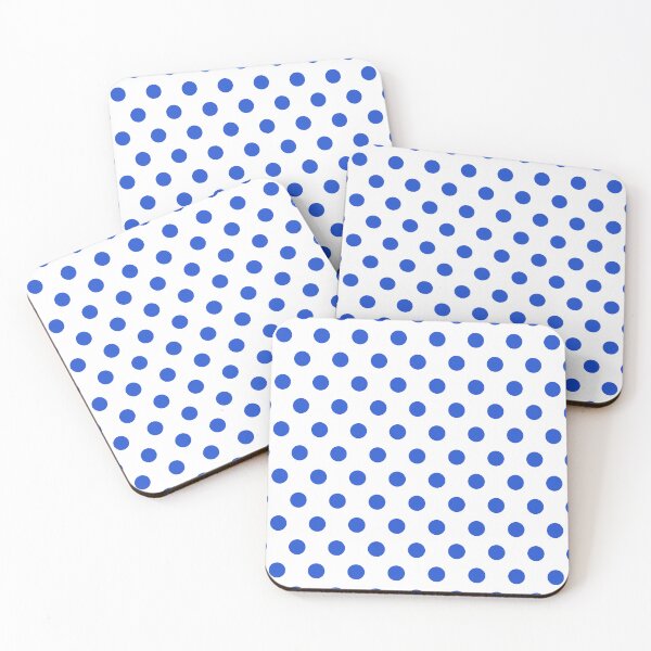 Item preview, Blue and White Polka Dots designed and sold by patterniastudio.