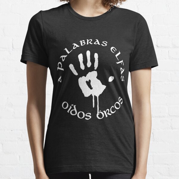 Oídos orcos white Camiseta esencial