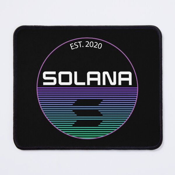 Item preview, Solana SOL Crypto Altcoin - Outlined Circle with Cut Out Logo designed and sold by CryptoMoods.