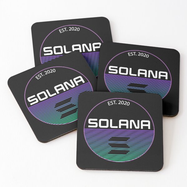 Item preview, Solana SOL Crypto Altcoin - Outlined Circle with Cut Out Logo designed and sold by CryptoMoods.