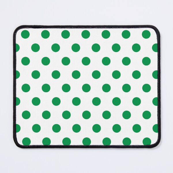 Item preview, Green and White Polka Dots designed and sold by patterniastudio.