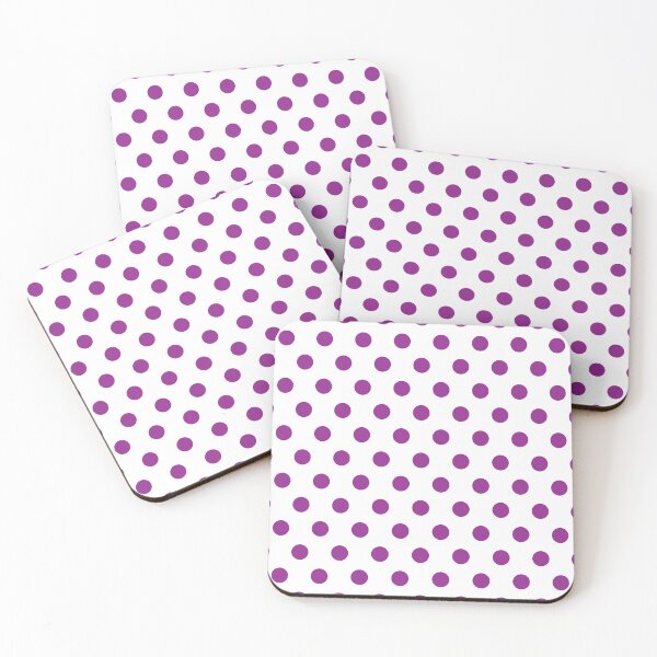 Item preview, Purple and White Polka Dots designed and sold by patterniastudio.