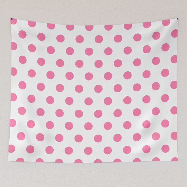 Item preview, Pink and White Polka Dots designed and sold by patterniastudio.