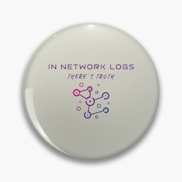 Item preview, In Network Logs There's Truth - Magenta Accent designed and sold by IsabellaCarr.