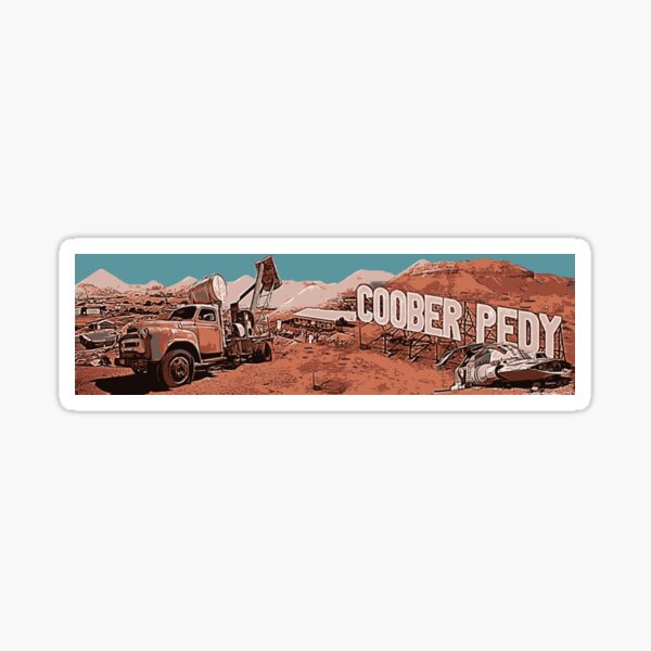 Item preview, Coober Pedy, South Australia Sticker designed and sold by ThePaintStore.