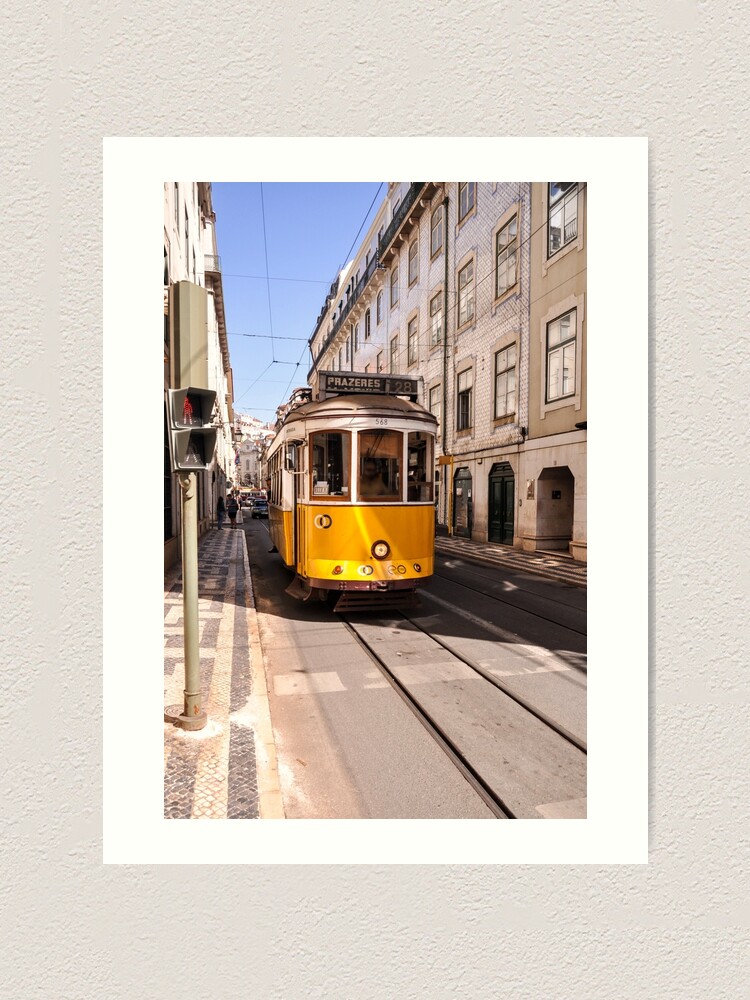 Alternate view of Lisbon tram Art Print