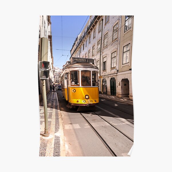 Lisbon tram Poster